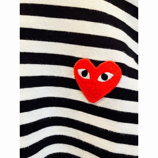 COMME des GARCONS(コムデギャルソン)のコムデギャルソン　COMME des GARCONS  ボーダー レディースのトップス(Tシャツ(長袖/七分))の商品写真