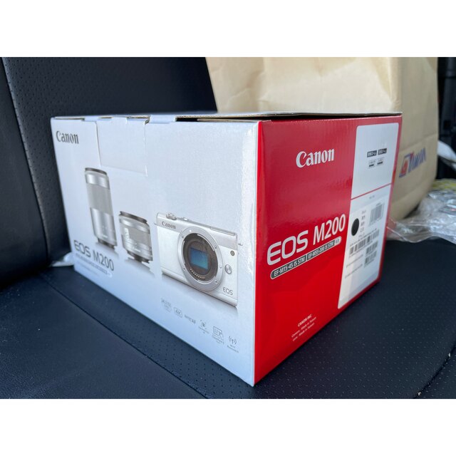 新品】Canon EOS M200 Wズームキット 黒 vimaseguridad.com