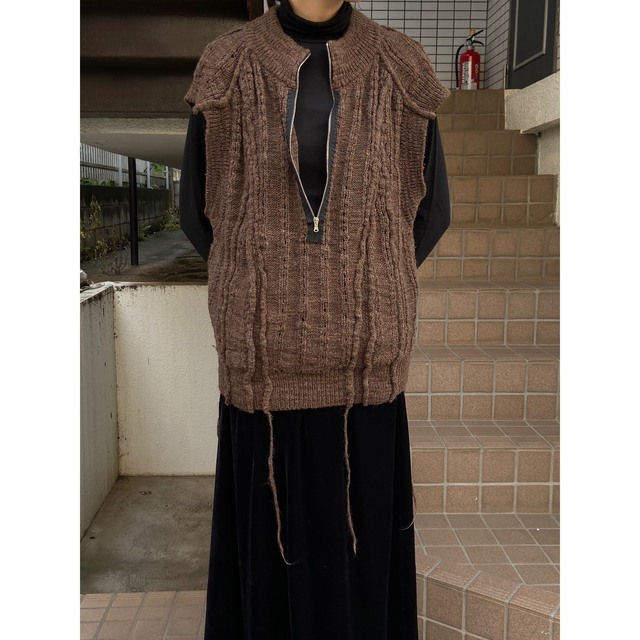 PHOTOCOPIEU フォトコピュー VALERIEヴァレリー ニットベスト | フリマアプリ ラクマ