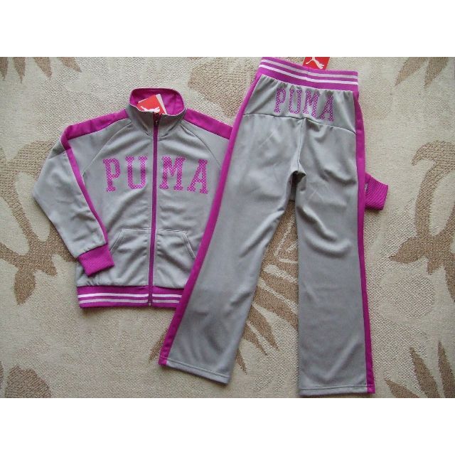 PUMA - 新品♪プーマガールズ♪160♪快適素材・水玉もようがかわいい!!ジャージ上下