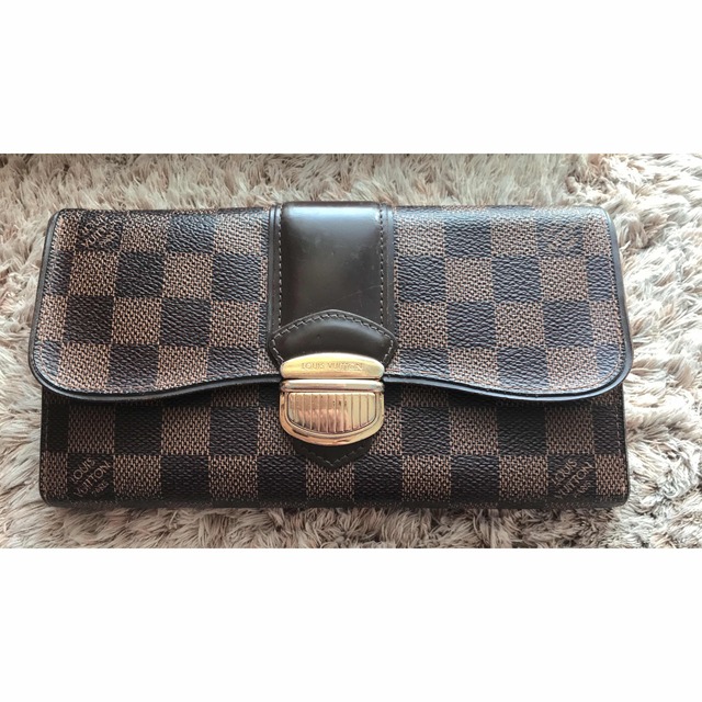 本物【良品】LOUIS VUITTON ダミエ♡長財布