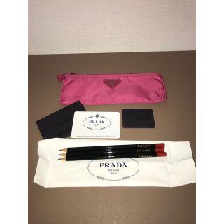 プラダ(PRADA)のプラダ　ペンシルケースとペンシル　新品(ペンケース/筆箱)