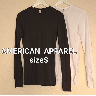 アメリカンアパレル(American Apparel)の未使用 AMERICAN  APPARELアメリカンアパレル 薄手サーマル(Tシャツ/カットソー(七分/長袖))