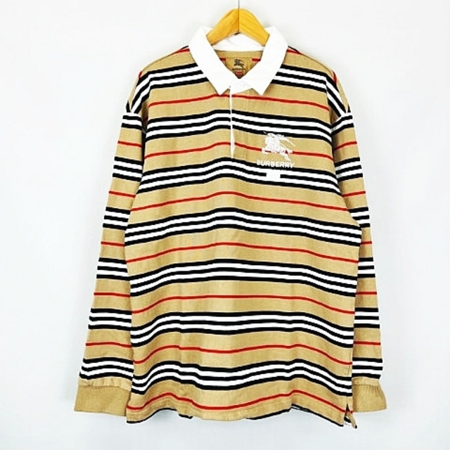 Supreme - SUPREME 22SS Burberry Rugby Beige XL