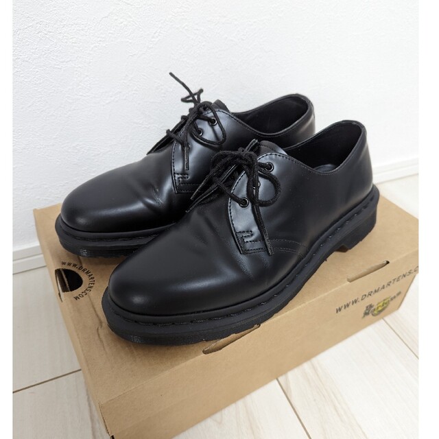 靴/シューズDr.Martens 革靴 オールブラック