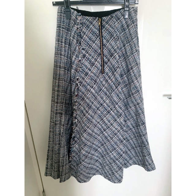 VIAGGIO BLU(ビアッジョブルー)のツイードスカート レディースのスカート(ロングスカート)の商品写真