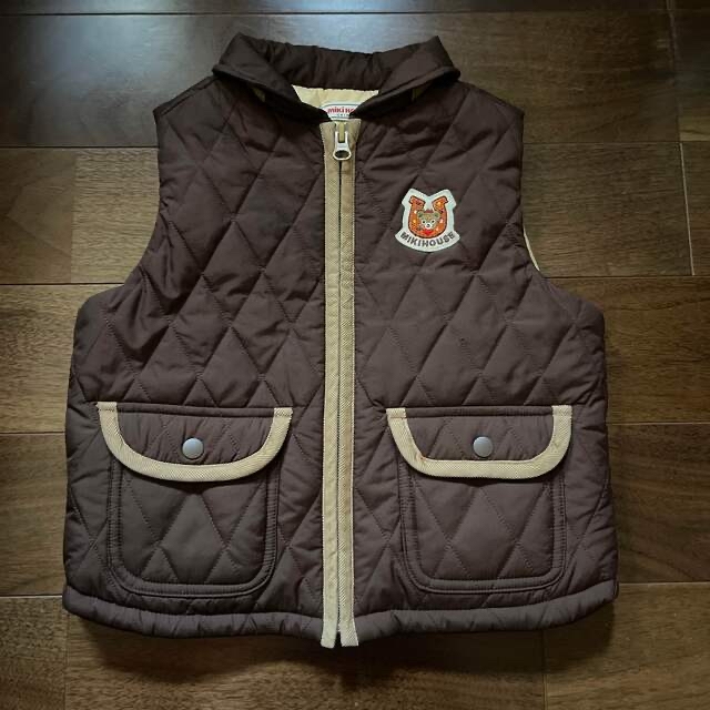 値引き 美品 ミキハウス リバーシブルベスト 90 drenriquejmariani.com