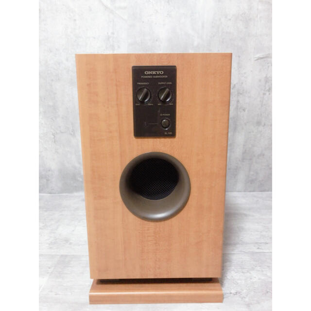 ONKYO オンキョー アンプ内蔵 サブウーファー SL-105 ONKYO オンキョー アンプ内蔵 サブウーファー SL-105