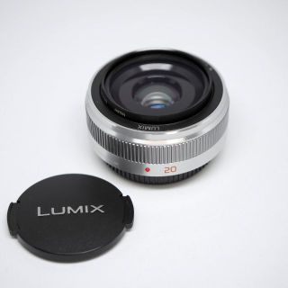 パナソニック(Panasonic)の【美品】LUMIX G 20mm F1.7 II ASPH. 単焦点(レンズ(単焦点))