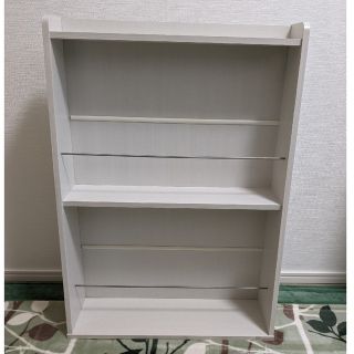 【ジョン★様専用】マガジンラック　ホワイト　完成品(マガジンラック)