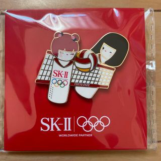 エスケーツー(SK-II)のわかちこママ様専用　新品・未開封！SK-II 東京オリンピックピンバッジ(ノベルティグッズ)