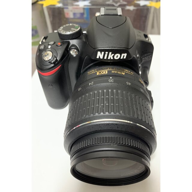 ☆専用バッグ付き☆ Nikon D3200 ダブルズームキットSDカード付き-