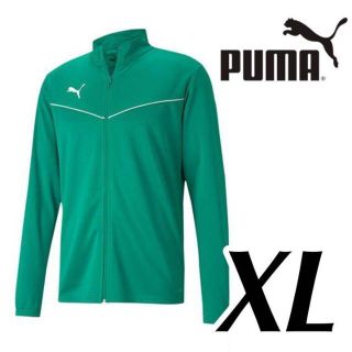 プーマ(PUMA)の3新品 PUMA プーマ フルジップ ジャージ  XL 緑 グリーン(ウェア)