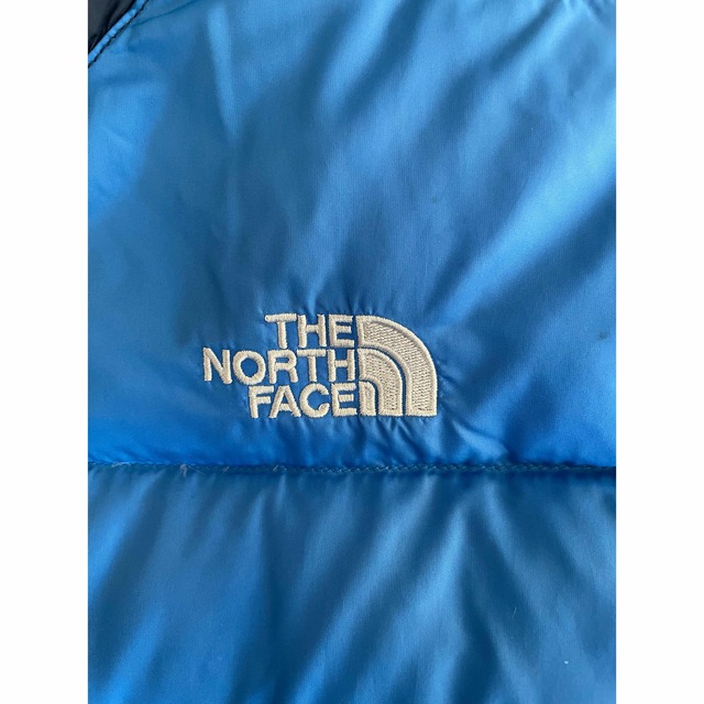 THE NORTH FACE(ザノースフェイス)の値下げ　THE NORTH FACE  ダウンジャケット　キッズ　ジュニアXL キッズ/ベビー/マタニティのキッズ服男の子用(90cm~)(ジャケット/上着)の商品写真