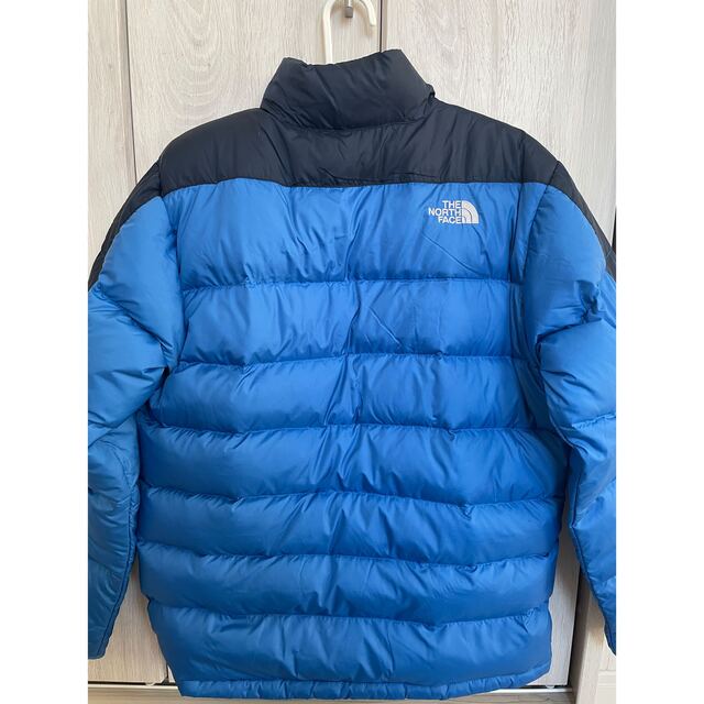 THE NORTH FACE(ザノースフェイス)の値下げ　THE NORTH FACE  ダウンジャケット　キッズ　ジュニアXL キッズ/ベビー/マタニティのキッズ服男の子用(90cm~)(ジャケット/上着)の商品写真