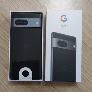 グーグルピクセル(Google Pixel)のGoogle Pixel7 obsidian 128GB(携帯電話本体)