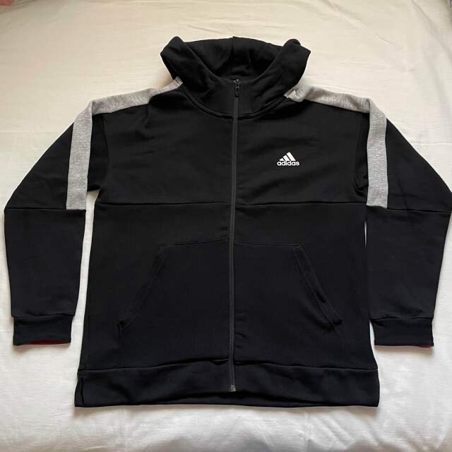 adidas(アディダス)のadidas  ジップパーカー&カットソー キッズ/ベビー/マタニティのキッズ服男の子用(90cm~)(ジャケット/上着)の商品写真