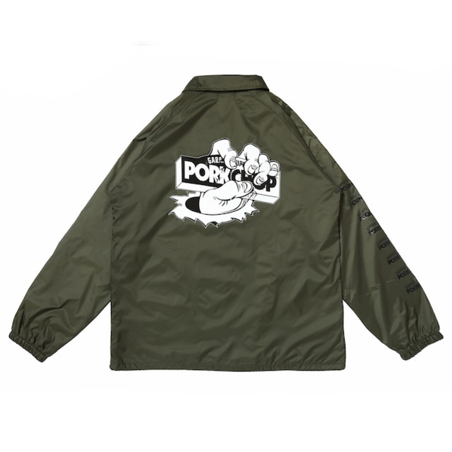 PORKCHOP CRUSHER COACH JKT オリーブ