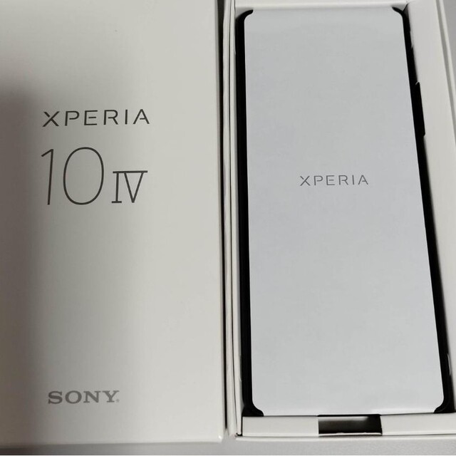 Xperia 10 IV ※対応バンド大手4キャリア&MVNO対応※ホワイト