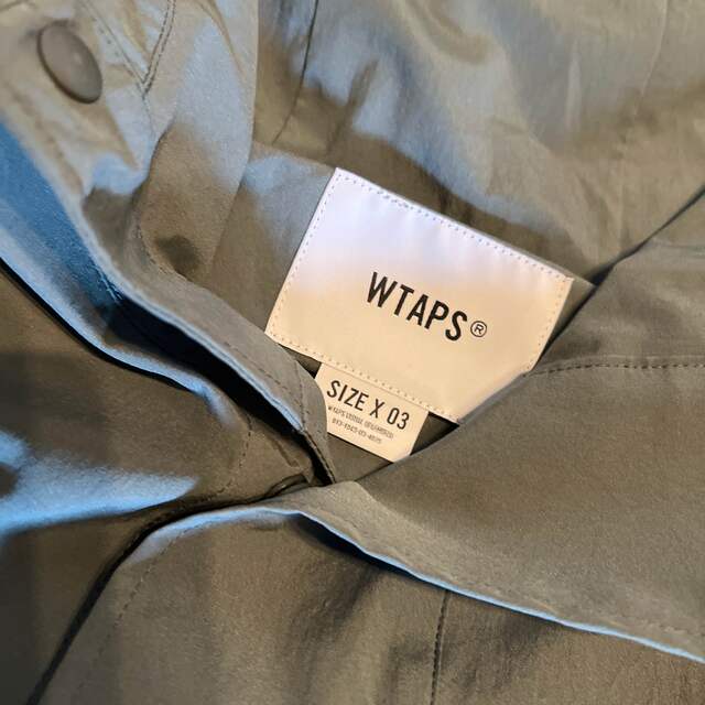 W)taps(ダブルタップス)のWTAPS 22AW PLATEAU LS GRAY★L★新品未使用★ジャケット メンズのトップス(シャツ)の商品写真