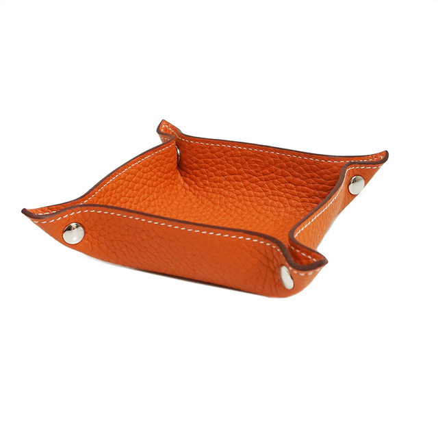 大特価!! エルメス Hermes ウール その他 オレンジ ヴィド ポッシュ