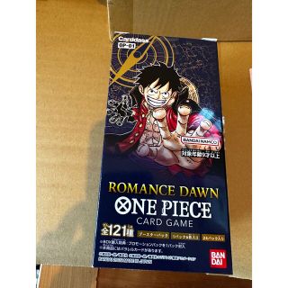 ワンピース(ONE PIECE)の【新品未開封】ワンピースカードゲーム ROMANCE DAWN 1BOX(Box/デッキ/パック)