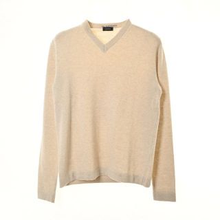 ジルサンダー(Jil Sander)のJIL SANDER カシミヤ混 Vネック ニット(ニット/セーター)