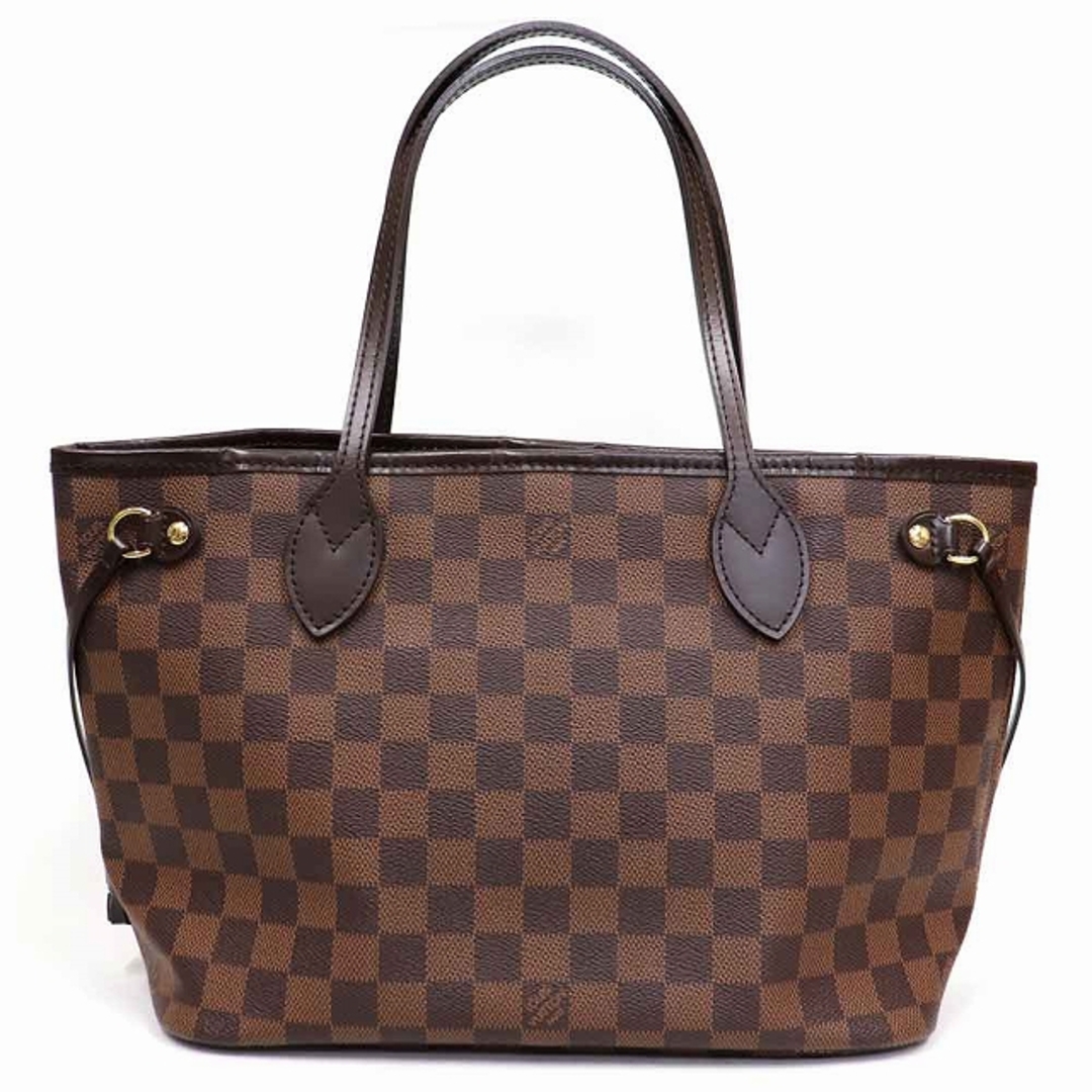 Aランク ルイ・ヴィトン マノスクPM N51121 ダミエ エヌべ LOUIS VUITTON ヴィトン トートバッグ ショルダーバッグ レディース エベヌ