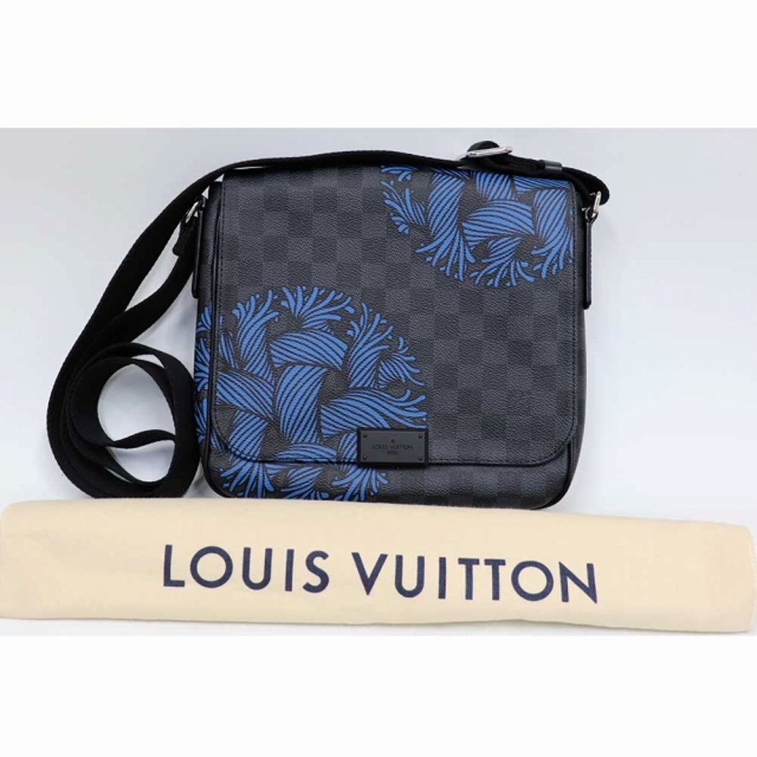 LOUIS VUITTON(ルイヴィトン)の（美品）ルイヴィトン LOUIS VUITTON ディストリクト PM ダミエグラフィット N41714 斜め掛け メッセンジャー クリストファーネメス 8176 レディースのバッグ(ショルダーバッグ)の商品写真