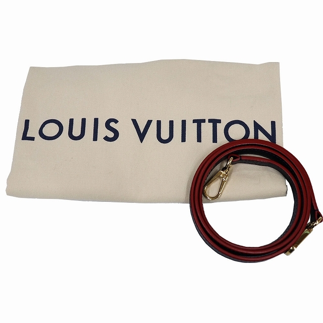 （美品）ルイヴィトン LOUIS VUITTON アンプラント モンティーニュBB 2way M42747 モノグラムアンプラント 紺 × 赤 8217