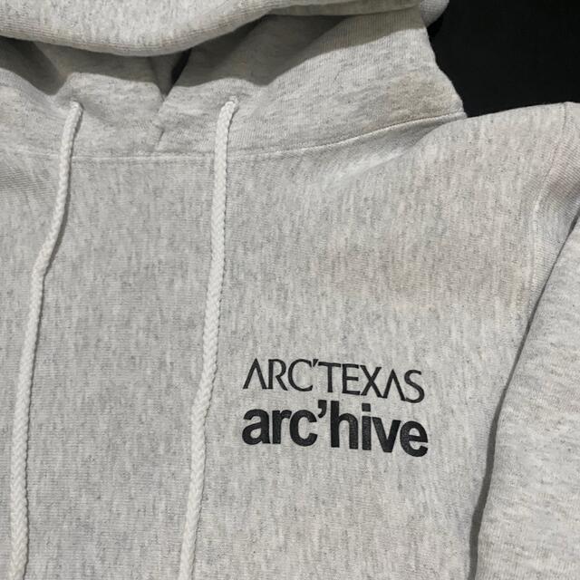 ARC'TERYX(アークテリクス)の【希少】ARC’TEXAS アークテキサス パロディロゴパーカー フーディー メンズのトップス(パーカー)の商品写真