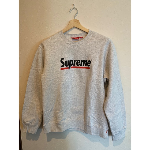 Supreme Underline Crewneck "Grey"