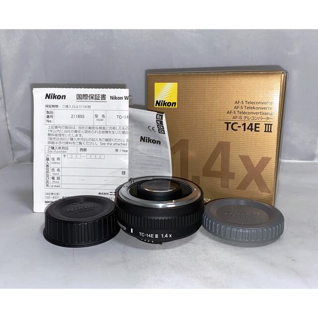 Nikon TC-14E III TC14eiii テレコンバーター リアル 51.0%OFF www