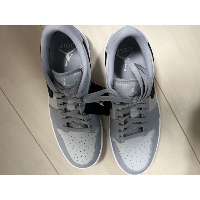 NIKE Air Jordan1 Low Golf Wolf Grey 27cm 6