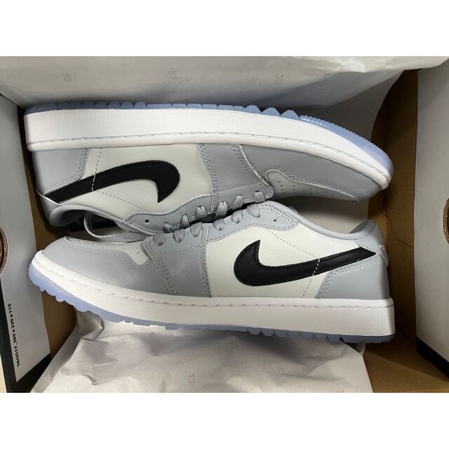 NIKE Air Jordan1 Low Golf Wolf Grey 27cm