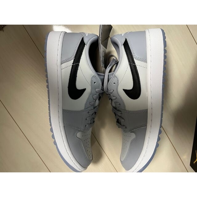 NIKE(ナイキ)のNIKE Air Jordan1 Low Golf Wolf Grey 27cm スポーツ/アウトドアのゴルフ(シューズ)の商品写真