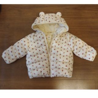 babyGAP 花柄ダウンコート 12-18M(ジャケット/コート)