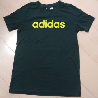 アディダス(adidas)のadidas　Tシャツ　グリーン(Tシャツ/カットソー)