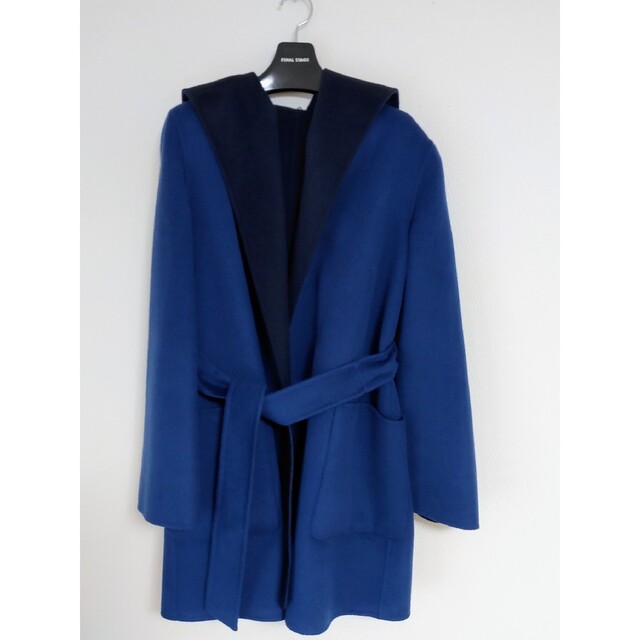 予約】 Max Mara - マックスマーラ フード付きコート リバーシブル