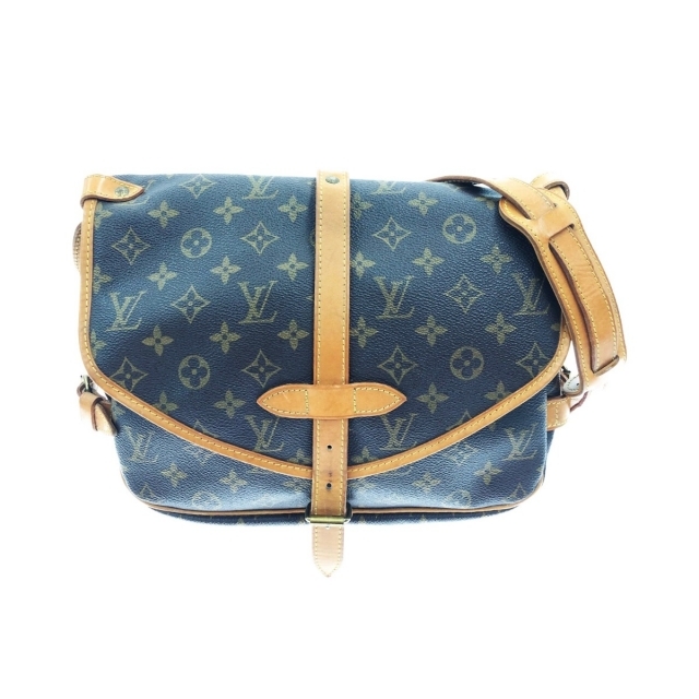 ショルダーバッグ〇〇LOUIS VUITTON ルイヴィトン モノグラム ソミュール 30 斜め掛け ショルダーバッグ M42256 現状渡し