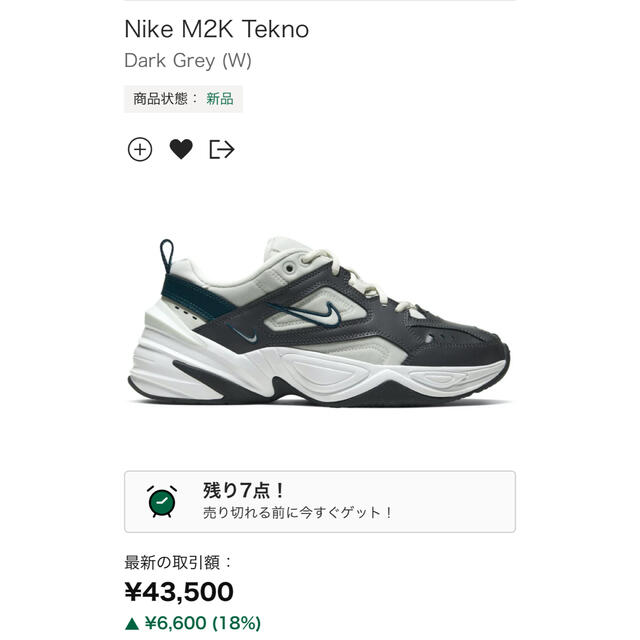 Nike Wmns M2K Tekno'Dark Grey'AO3108-017