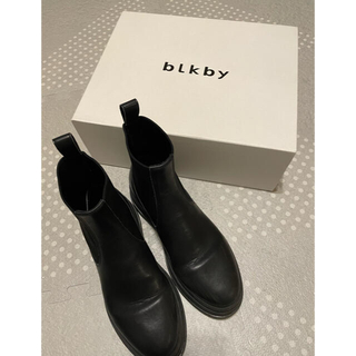 ブラックバイマウジー(BLACK by moussy)のblkby ショートブーツ38(ブーツ)