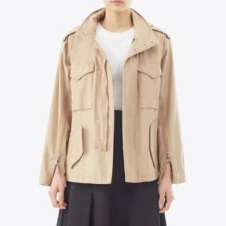 スリーワンフィリップリム(3.1 Phillip Lim)のPhilip Limジップフィールドジャケット ミリタリー フィリップリム(ミリタリージャケット)