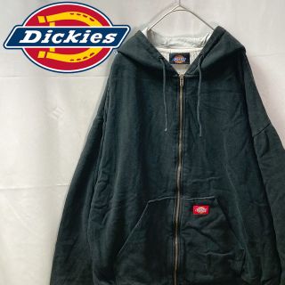 Dickies - Dickies ディッキーズ ジップパーカー ブラック XL オーバーサイズ