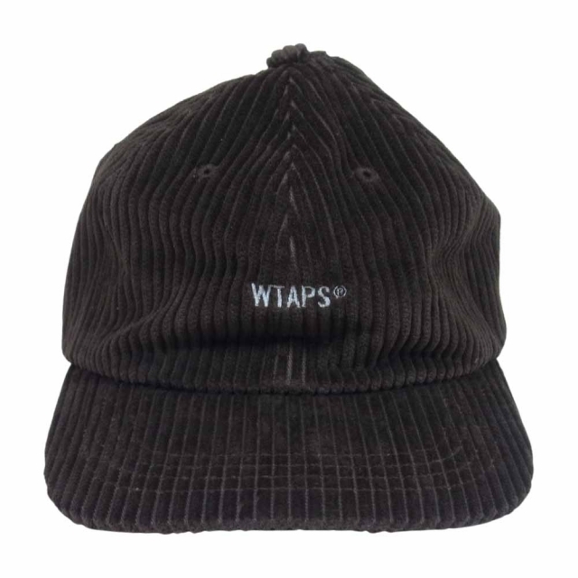 W)taps(ダブルタップス)のWTAPS ダブルタップス 帽子 20AW 202HCDT-HT09 T-6L コーデュロイ キャップ ブラウン系 F【中古】 メンズの帽子(その他)の商品写真