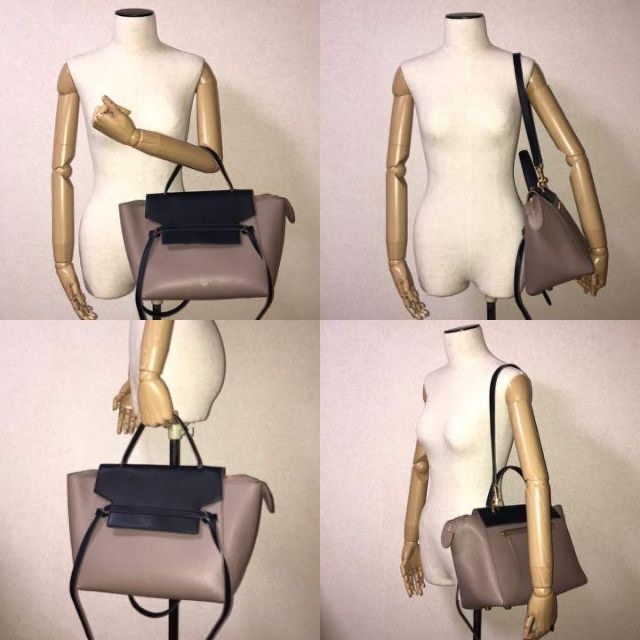 celine(セリーヌ)のCELINEセリーヌ ベルトバッグミニ 2way ハンドバッグ ショルダーバック レディースのバッグ(ショルダーバッグ)の商品写真