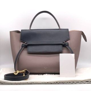 セリーヌ(celine)のCELINEセリーヌ ベルトバッグミニ 2way ハンドバッグ ショルダーバック(ショルダーバッグ)