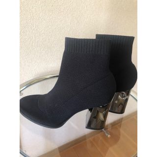 ブリジットバーキン(Bridget Birkin)の新品　ブリジットバーキン　黒　ニットブーツ(ブーツ)