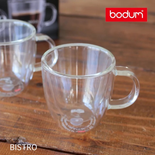 bodum(ボダム)の【新品未使用】ボダム BISTRO ダブルウォールマグ インテリア/住まい/日用品のキッチン/食器(グラス/カップ)の商品写真