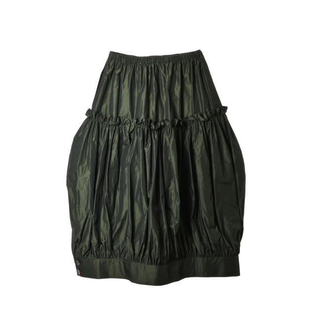 ENFOLD - ENFOLD CUFF-HEME DHARMA SKIRT ポリ スカートの通販 by